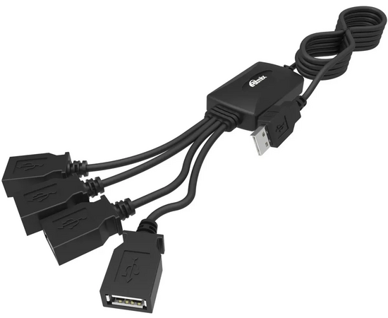  USB-HUB RITMIX CR-2405 black 