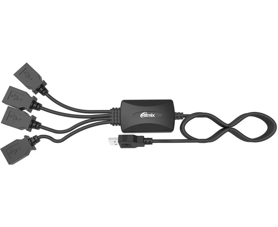  USB-HUB RITMIX CR-2405 black 