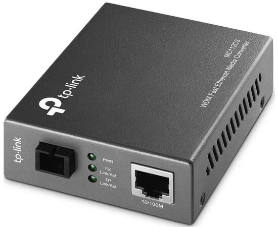  TP-LINK SMB MC112CS WDM медиаконвертер Fast Ethernet по одному волокну 