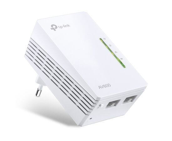  Сетевой адаптер TP-Link (TL-WPA4220) AV600/Fast Ethernet/Powerline (ант.внутр.) 