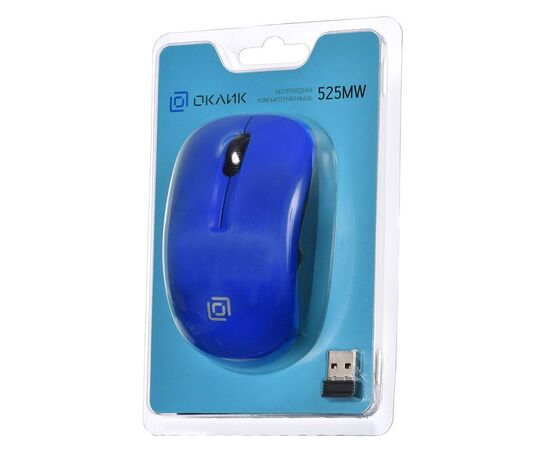  Мышь Oklick 525MW синий USB 