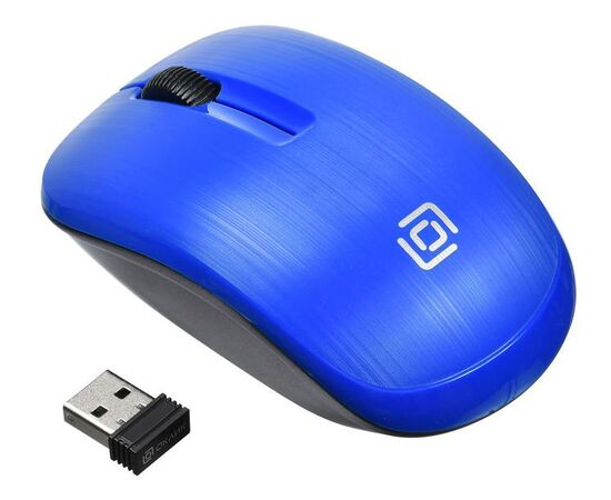  Мышь Oklick 525MW синий USB 