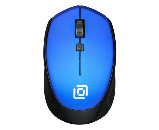  Мышь Oklick 488MW синий/черный 