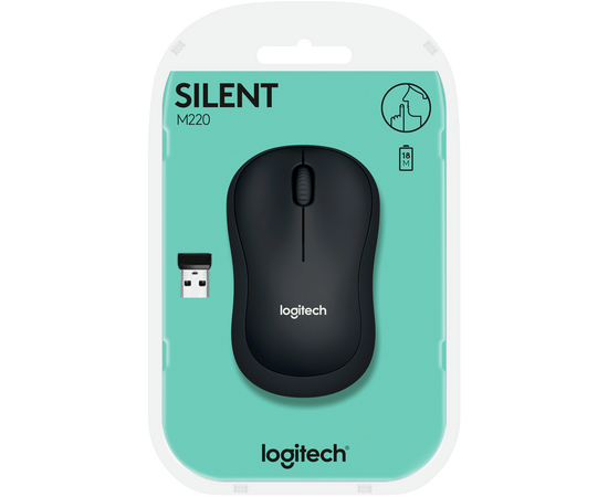  Мышь LOGITECH M220 (910-004895) Grey 