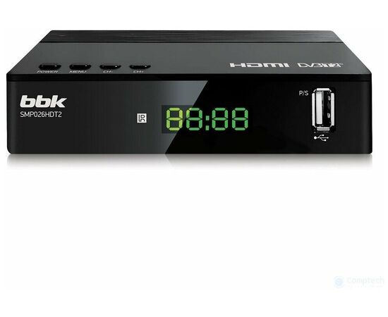  Ресивер DVB-T2 BBK SMP026HDT2 черный 