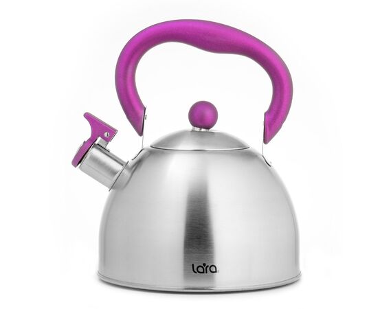  Чайник LARA (матовый) 3 л индукционное капсул. дно, нейлоновая ручка 