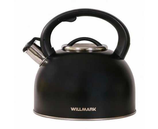  Чайник WILLMARK WTK-4810SS черный 