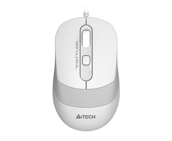  Мышь A4Tech Fstyler FM10 белый/серый оптич. 1600dpi USB 4but (FM10 WHITE) 