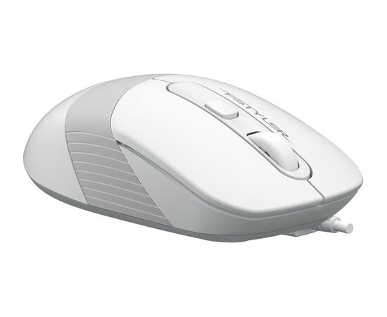  Мышь A4Tech Fstyler FM10 белый/серый оптич. 1600dpi USB 4but (FM10 WHITE) 