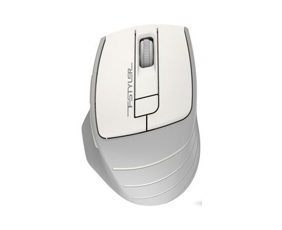  Мышь A4Tech Fstyler FG30S белый/серый оптич. 2000dpi silent беспров. USB 6but (FG30S WHITE) 