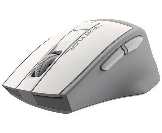  Мышь A4Tech Fstyler FG30S белый/серый оптич. 2000dpi silent беспров. USB 6but (FG30S WHITE) 