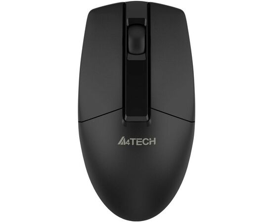  Мышь A4Tech G3-330NS черный оптич. 1200dpi silent беспров. USB 3but 