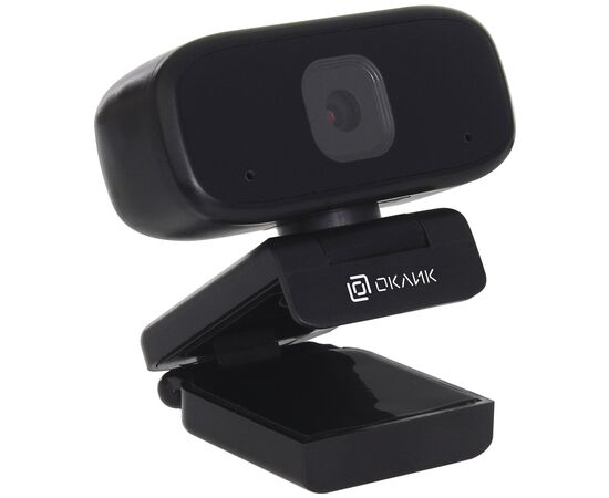  Web-камера Оклик OK-C015HD черный 1Mpix (1280x720) USB2.0 с микрофоном 