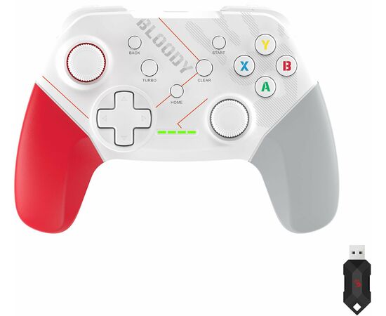  Геймпад A4Tech GPW50 Sports белый USB Беспроводной виброотдача обратная связь (GPW50 SPORTS WHITE) 
