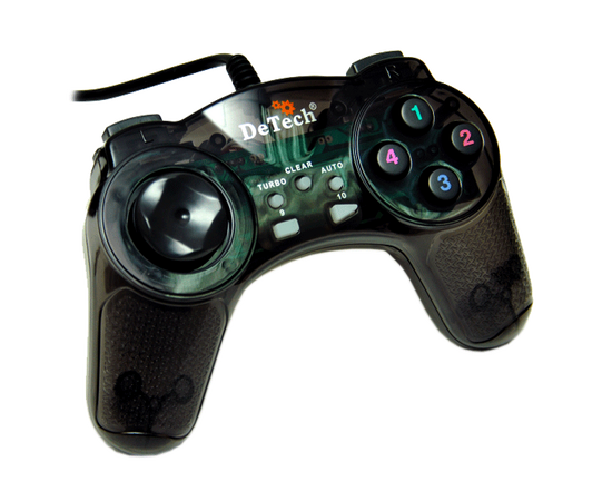  Геймпад DeTech NS 3113A черный 