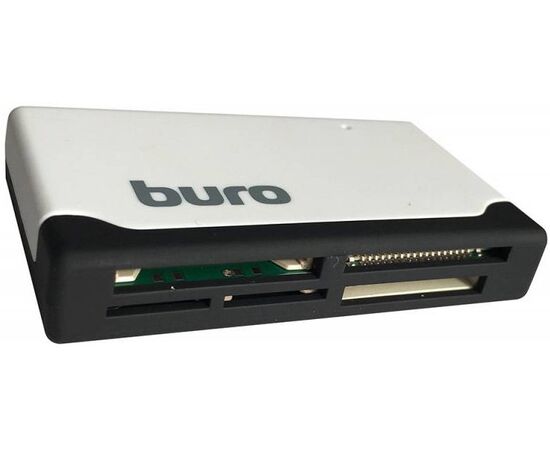  Картридер Buro USB2.0 BU-CR-2102 белый 