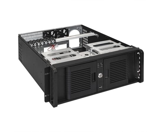  Корпус Exegate Pro 4U4132 EX254720RUS RM 19", высота 4U, глубина 480, без БП, USB 