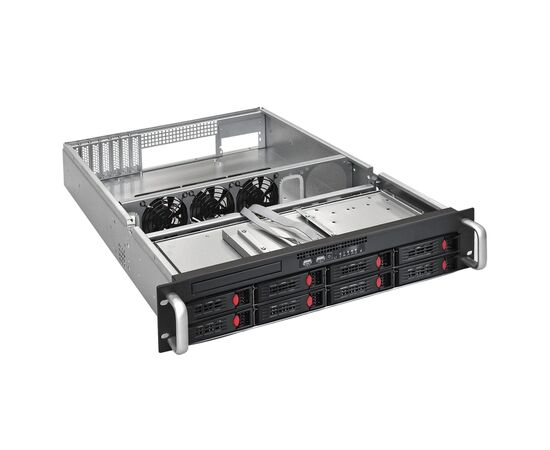  Серверный корпус Exegate Pro 2U550-HS08 EX281232RUS RM 19", высота 2U, глубина 550, без БП, 8xHotSwap, USB 