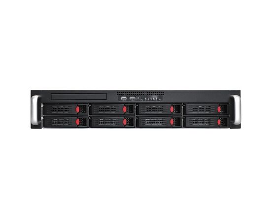  Серверный корпус Exegate Pro 2U550-HS08 EX281232RUS RM 19", высота 2U, глубина 550, без БП, 8xHotSwap, USB 