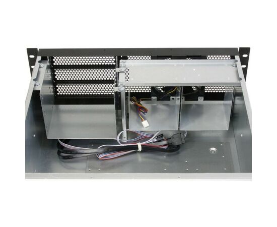  Серверный корпус Procase RM438-B-0 4U server case,3x5.25+8HDD,черный,без блока питания,глубина 380мм, MB ATX 12"x9.6" 