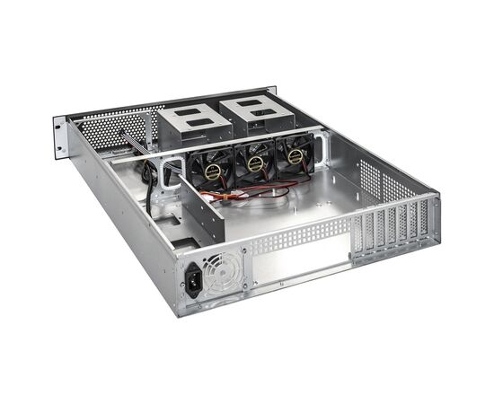 Серверный корпус Exegate Pro 2U550-08 EX284959RUS RM 19", высота 2U, глубина 550, без БП, 2*USB 