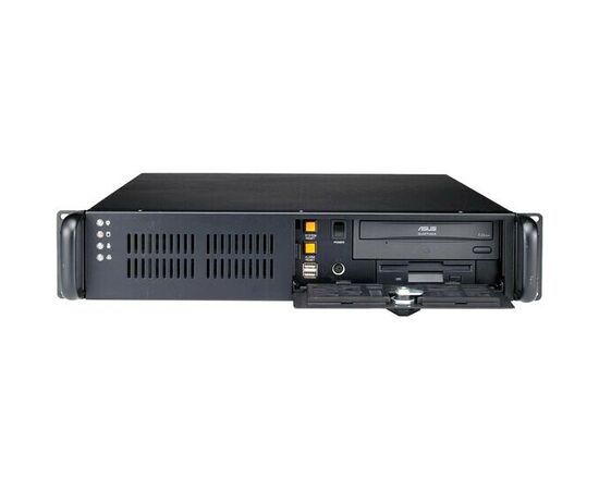  Корпус Advantech ACP-2010MB-00D 2U Rackmount Chassis, ATX/mATX, Отсеки 1*5.25",+1*3.5",Ext+1*3.5",Int, 2x80mm fan, Размер (ШВГ) 482x88x480mm 