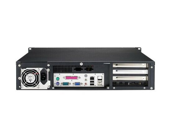  Корпус Advantech ACP-2010MB-00D 2U Rackmount Chassis, ATX/mATX, Отсеки 1*5.25",+1*3.5",Ext+1*3.5",Int, 2x80mm fan, Размер (ШВГ) 482x88x480mm 