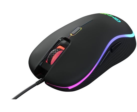  Мышь Oklick GMNG 723GM черный (3200dpi) USB (6but) 
