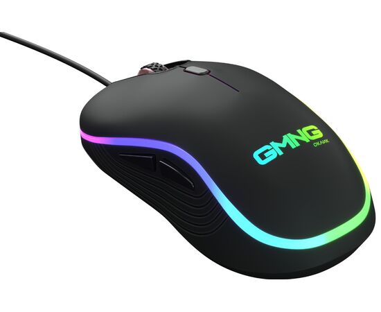  Мышь Oklick GMNG 723GM черный (3200dpi) USB (6but) 