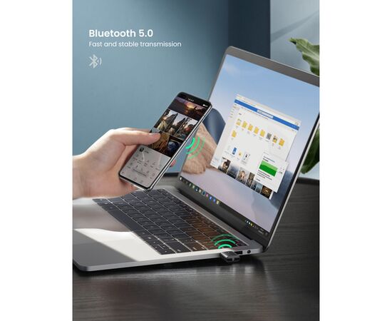  Адаптер UGREEN CM390 80889 USB Bluetooth 5.0 Adapter Black 