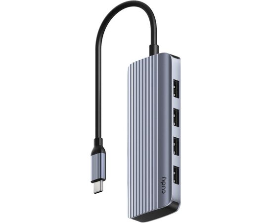  Концентратор Cudy UH500 USB-C 6 в 1 с портом HDMI (4K) 