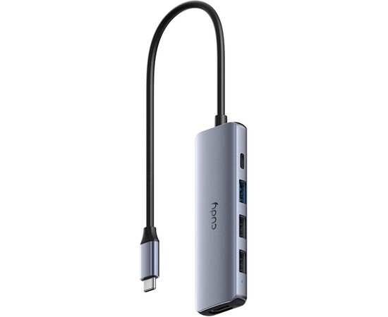  Концентратор Cudy UH405 USB-C 5 в 1 с портом HDMI (4K) 