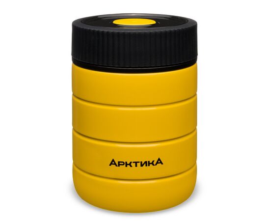  Термос для еды Арктика 307-480 0.48л. желтый/черный картонная коробка (307-480/YEL) 