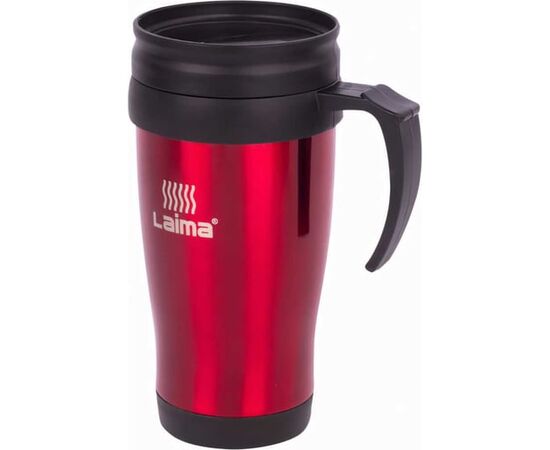 Автокружка LAIMA 605127 красная 