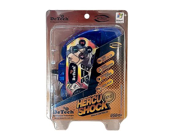  Геймпад DeTech NS 3125B голубой 