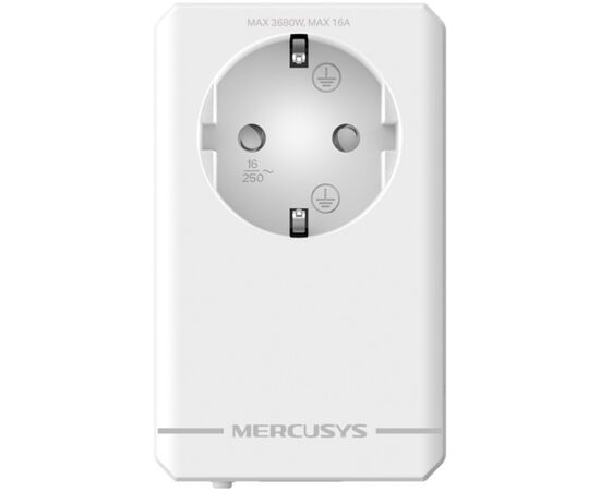  Комплект гигабитных Powerline-адаптеров Mercusys MP500P KIT AV1000 со встроенной розеткой 