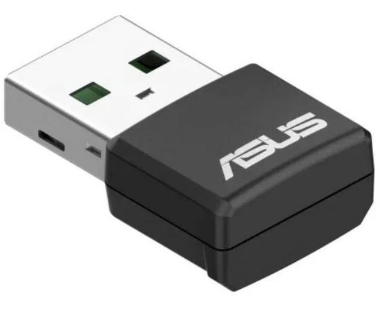  Сетевой адаптер Asus (USB-AX55 NANO) AX1800/USB 2.0/WiFi 
