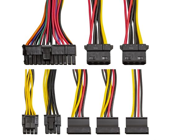  Серверный БП Exegate EX264940RUS 400W (ServerPRO-1U-F400AS) APFC, унив. для Flex1U, 24pin, 4pin,3xSATA, 2xIDE 